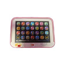 Fisher-Price Laugh  Learn Smart Stages Tablet Lights Sounds Music Learning Pink