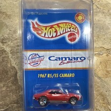Hot Wheels Camaro Club 1967 RS/SS Camaro Red 1:64 Diecast Limited Edition