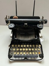 ANCIENNE MACHINE À ÉCRIRE PORTABLE ET PLIABLE CORONA 1917. TRÈS BON ÉTAT. 