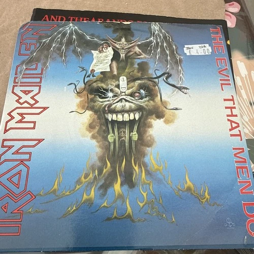 IRON MAIDEN ~ THE EVIL THAT MEN DO ** 1988 UK EMI 7"