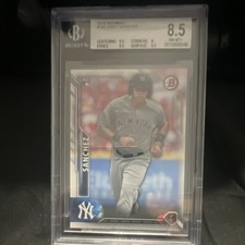 2016 Bowman Gary Sanchez #143 Rookie New York Yankees BGS 8.5 Baseball Card