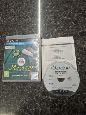 TIGER WOODS PGA TOUR 13:MASTERS COLLECTOR'S EDITION *KOMPLETT PS3 PAL*