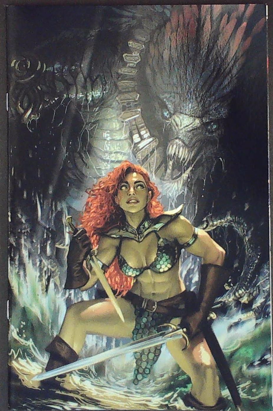 RED SONJA REBORN (2025) #1 - COVER G VIRGIN FOIL VARIANT - New Bagged
