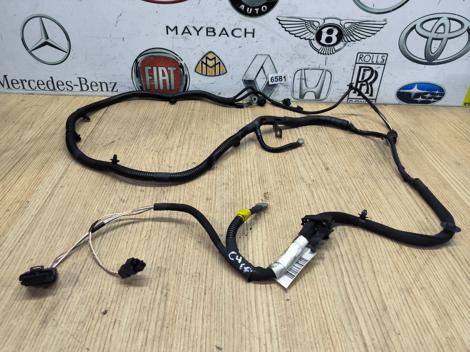 Citroen C4 MK2 2015 1.6 D Positive Terminal Battery Wiring Loom Cable 9801723680