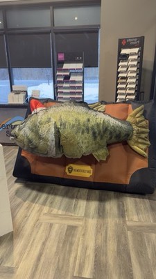 Gemmy Inflatable Inflatable Big Mouth Bass