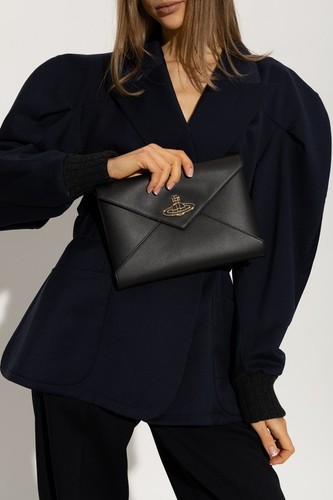 VIVIENNE WESTWOOD SPONTANEA NAVY BLUE PUFF SLEEVE BLAZER JACKET IT 38 RRP £1095 - Picture 22 of 23