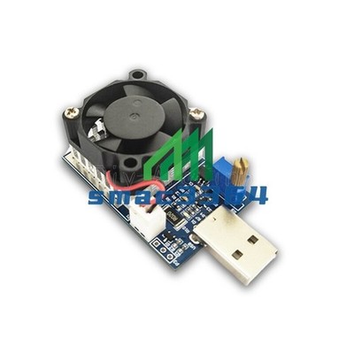 USB Electronic Load 15W Adjustable Constant   Discharger Resistor #zn