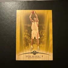 2008-09 Topps Hardwood Maple Wood /175 Luis Scola #19