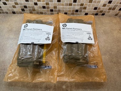 SET OF 2 GENUINE FACTORY HP 642A CB401A CB402A YELLOW CYAN TONERS