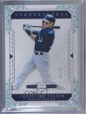 2019 Panini Chronicles Cornerstones Base Crystal 20/49 Christian Yelich #31 k4s