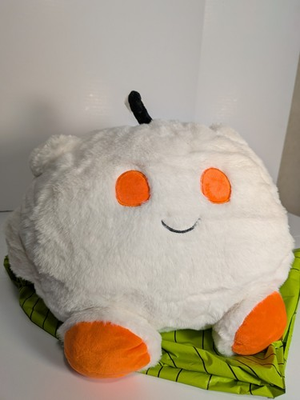 #ad Reddit ModWorld 2025 Exclusive 12quot; Snoo Plush Mod Rare Plushie Reddit Gold Gift $70.00