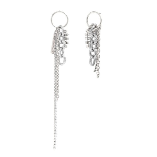 Chic Cubic Zirconia Dangling Earrings Stainless Steel Trendy Jewelry for Special - Picture 3 of 10