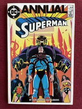 Superman Annual #11 1st App Of The Black Mercy, Great Alan Moore! 1985 DC