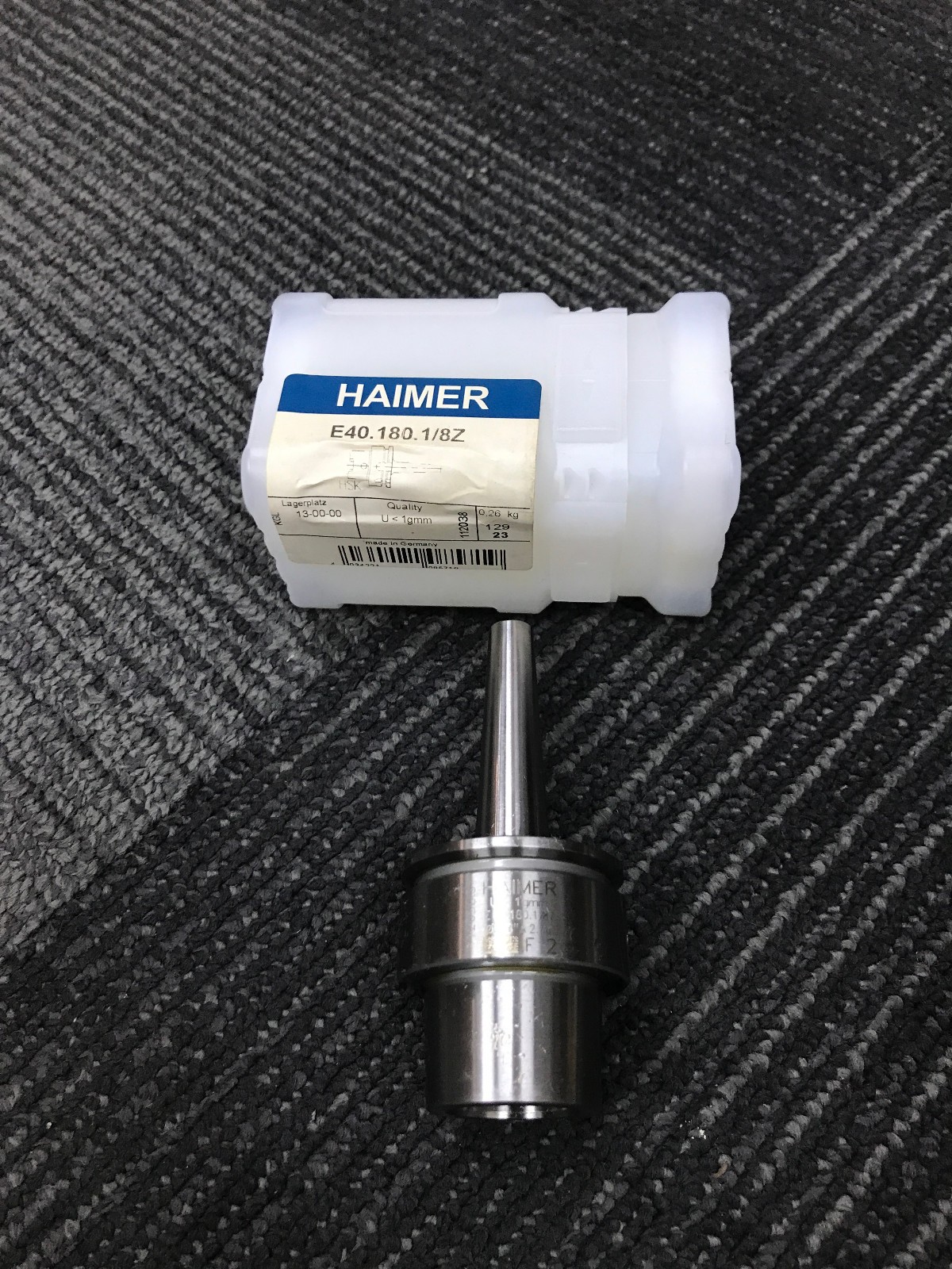 Haimer, E40.180.1/8Z, Shrink Fit Chuck, Brand New