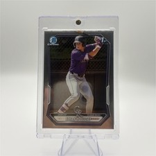🔥Bowman 2025 Chrome Ethan Holliday BCP-1 1st Bowman Colorado Rockies MLB