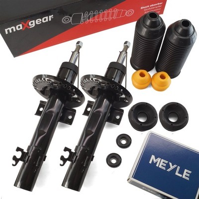 2x MAXGEAR Stoßdämpfer MEYLE Domlager Vorne für AUDI A1 SEAT SKODA VW Polo 6C