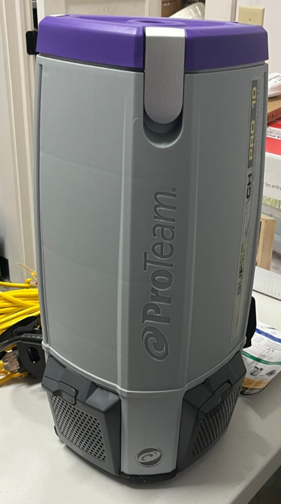 ProTeam Super Coach Pro 10, 10 Qt. Commercial Backpack Vacuum Cleaner