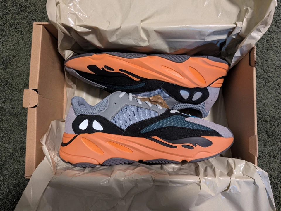 Talla 12 - Adidas Yeezy Boost 700 Naranja Lavado Foto 4 de 4