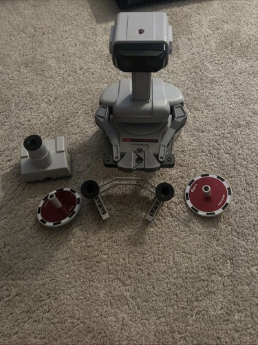 Nintendo NES R.O.B. Rob the Robot Operating Buddy Accessories Read Description