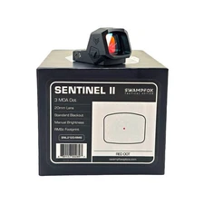 Swampfox Optic Sentinel II Red/Green Dot Sight 1x20mm RMSc Footprint Shake Awake