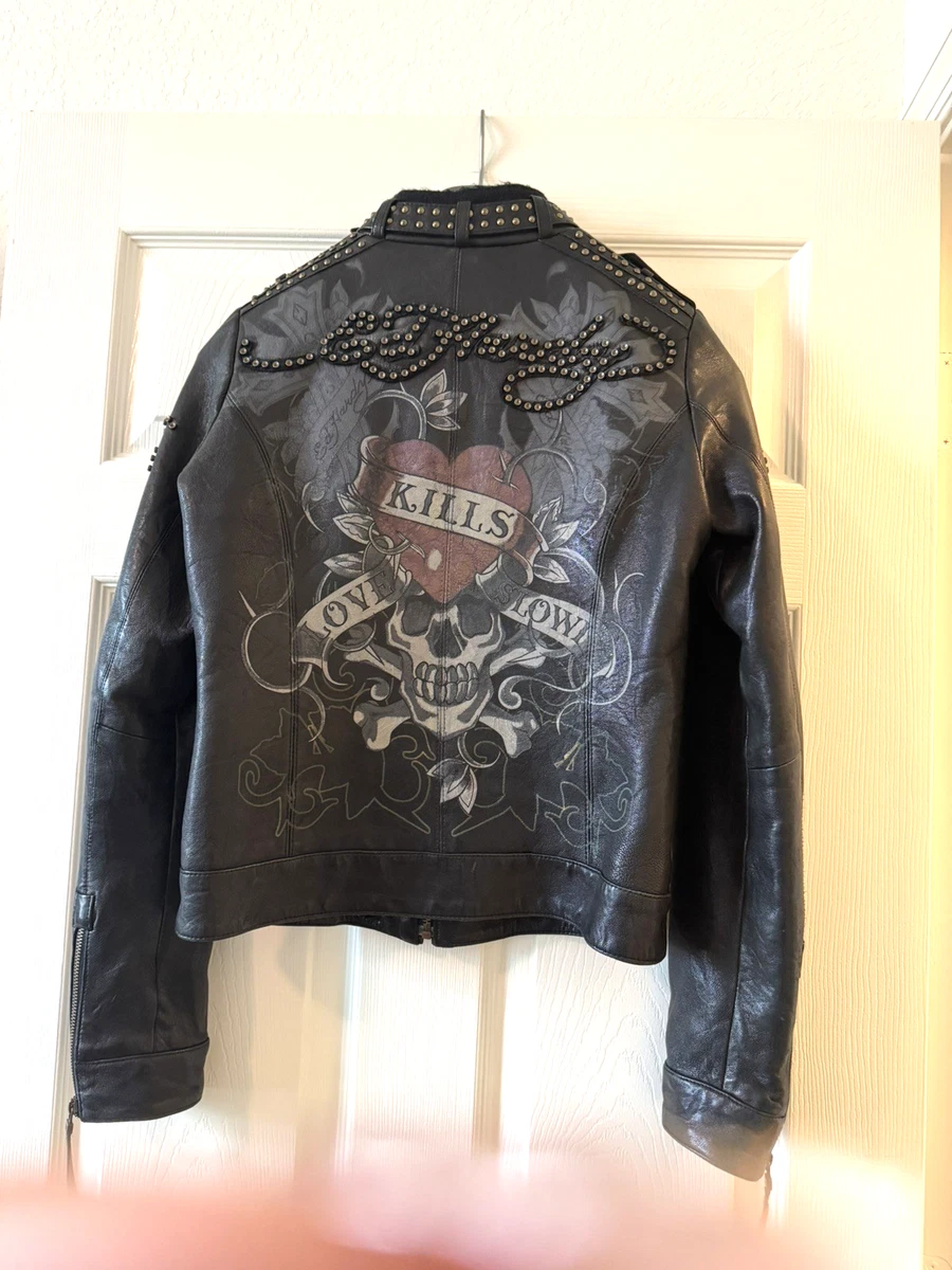 Ed Hardy Leather Jacket products for sale | eBay