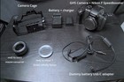 LUMIX GH5 V-LOG with Metabones Nikon G (F) mount Speedbooster + cage — photo 1