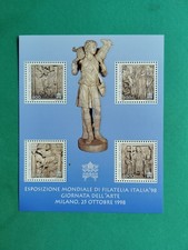 VATICAN-STATE-1998-WORLD-PHILATELIC-EXPO-SHEET-N34-MNH-I