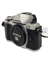 OM SYSTEM Olympus OM-D E-M10 II Mirrorless Camera Kit Silver DSLR Dual Zoom