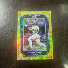 2019 Panini Gleyber Torres Donruss Elite Series Gold  03/99  Yankees