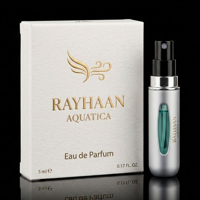 Rayhaan Aquatica Eau de Parfum Spray 5 ml Probiergröße Parfüm Duft Miniatur