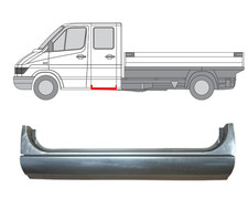 Mercedes Sprinter 95-06 Doppelkabinenschwelle/ L=R/ x1 Mercedes Sprinter 95-06 Doppelkabinenschwelle/ L=R/ x1