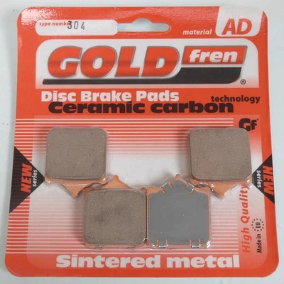 Plaquette de frein Gold Fren pour Moto Triumph 1050 Speed Triple ABS 2009 à 2016 - Photo 1/2