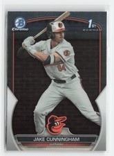 2023 Bowman Draft #BDC-198 Jake Cunningham Chrome