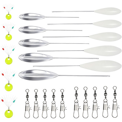 Spirolino Sinking Floating Floats 6g 8g 10g 15g 20g für Forelle mit 5 Stopfen