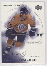 2001-02 Upper Deck Challenge for the Cup Scott Walker #49 t2c