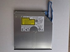 Dell GU90N 9.5mm SATA DVD-RW Optical Drive w/ Optiplex Adapter Hitachi LG