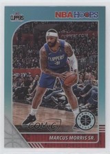 2019-20 Panini NBA Hoops Premium Stock Teal Prizm Marcus Morris Sr #261 z7h