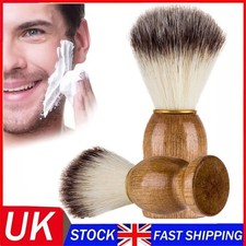 100% Pure Badger Hair Shaving Badger Brush for Men's For All Skin Types Wood