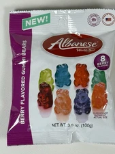 🍭 ALBANESE World's Best Berry Gummi Bears Gluten Free FRESH - Comb.SHIP +$1/ea