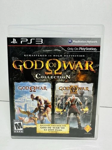 God Of War Collection PlayStation 3 High Definition. Mint! Zero Scratches