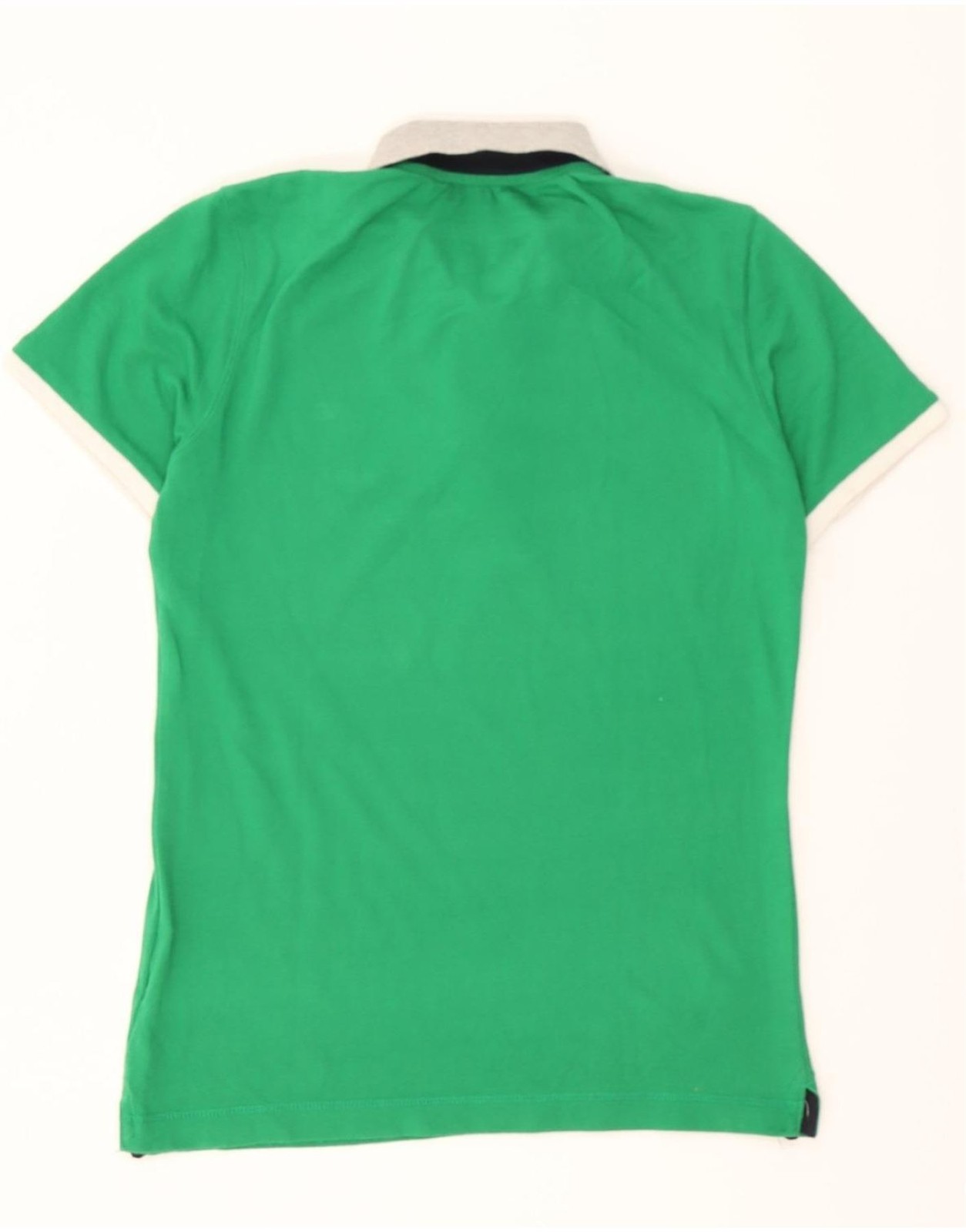 CHAMPION Boys Polo Shirt 11-12 Years Large Green Cotton DH84 image 2