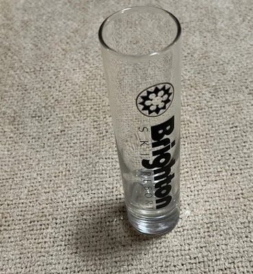 Vintage Brighton Utah Ski Resort 8 Oz Tall Shot Glass  Ski Resort Collectible