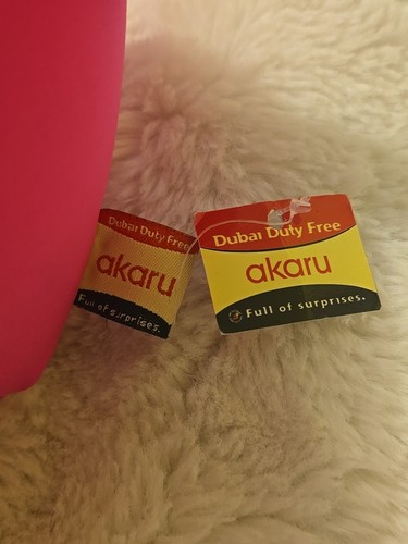 Akaru Penquin Pillow Pink Gray White Microbead Plush Toy Dubai Duty Free *read - Picture 9 of 12
