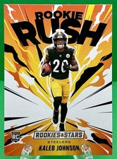 2025 Panini Rookies & Stars - Rookie Rush Kaleb Johnson #7 (RC) Pittsburgh