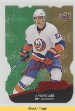 2017-18 Upper Deck MVP Colors and Contours Level 3 Gold Anders Lee #21 READ fv4