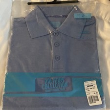 New Premium Collection Boys  Short Sleeve Light Blue Polo Shirt X-Large 16-18 