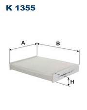 Innenraumfilter FILTRON K 1355 Partikelfilter für NISSAN RENAULT MEGANE KADJAR 4