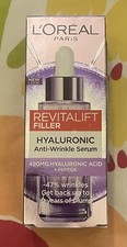 L’Oréal Revitalift Filler Hyaluronic Acid Anti-Wrinkle Serum 30ml  BNIB