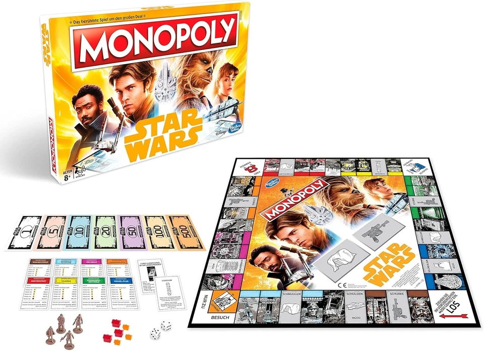 Hasbro Monopoly Han Solo A Star Wars Story Edition E1702100 NEU OVP - Bild 1 von 1