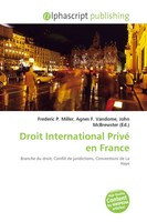 Droit International Privé En France Frederic P. Miller (U. A.) Taschenbuch 2026